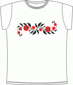 Прикольные футболки: Вышиванка женская 4